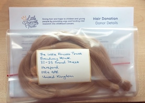 Sixth Form students donate to wig charity The Ladies College