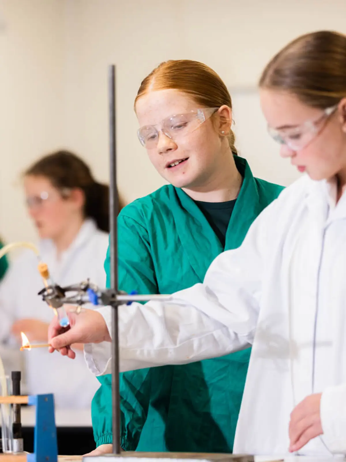 Senior School science experiment