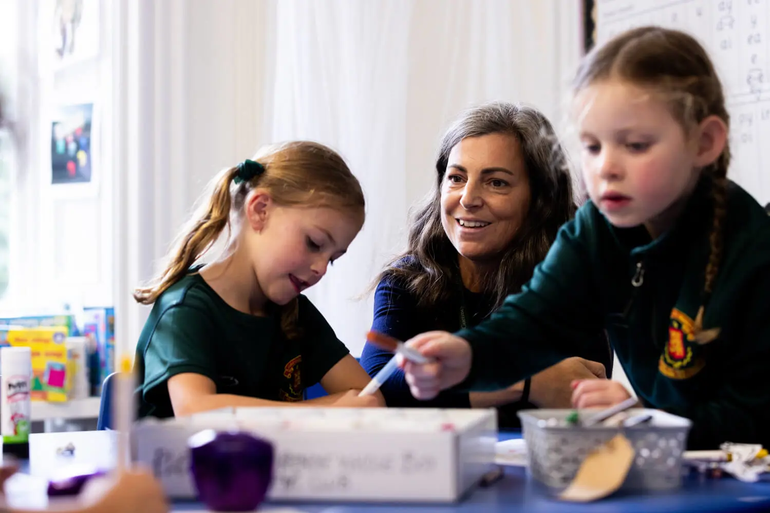 Melrose Students Reading