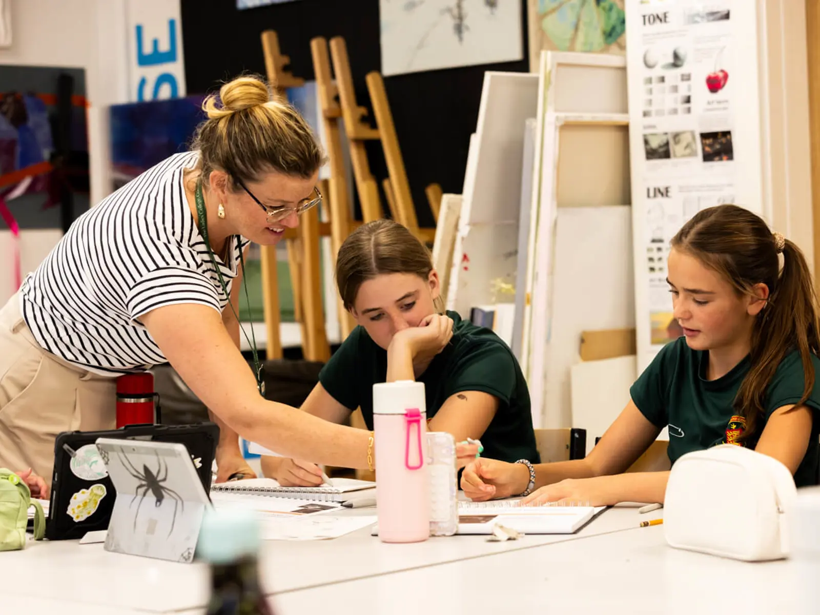 Senior School Art Lesson